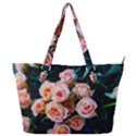 Sweet Roses Full Print Shoulder Bag View1