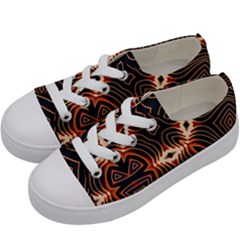 Fun In The Sun Kids  Low Top Canvas Sneakers by LW323