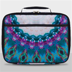 Peacock Full Print Lunch Bag by LW323