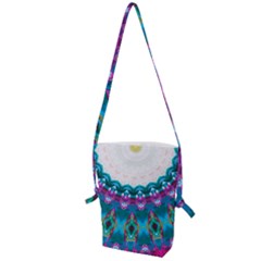 Peacock Folding Shoulder Bag by LW323