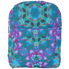 Peacock2 Full Print Backpack by LW323