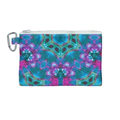 Peacock2 Canvas Cosmetic Bag (medium) by LW323