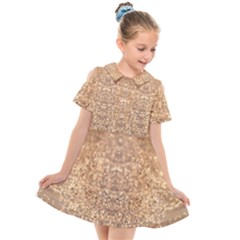 Sparkle Kids  Short Sleeve Shirt Dress by LW323