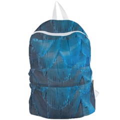 Feathery Blue Foldable Lightweight Backpack by LW323