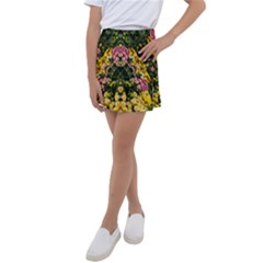 Springflowers Kids  Tennis Skirt by LW323