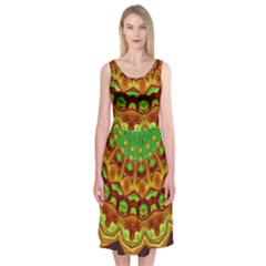 Glorious Midi Sleeveless Dress by LW323