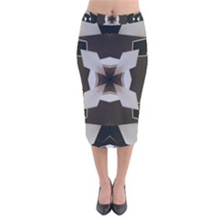 Newdesign Velvet Midi Pencil Skirt by LW323