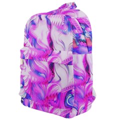 Hot Pink Fuchsia Flower Fantasy  Classic Backpack by CrypticFragmentsDesign