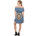 Denimpearls Off Shoulder Chiffon Dress View2