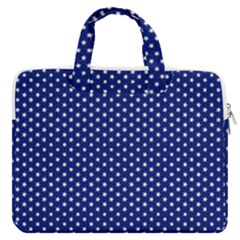Stars Blue Ink Macbook Pro Double Pocket Laptop Bag by goljakoff