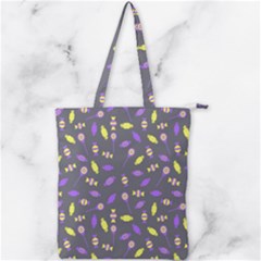 Candy Double Zip Up Tote Bag by UniqueThings