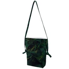 Sea Green Folding Shoulder Bag by LW323