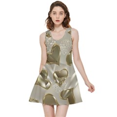   Golden Hearts Inside Out Reversible Sleeveless Dress by Galinka