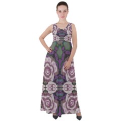 Lilac s  Empire Waist Velour Maxi Dress by LW323