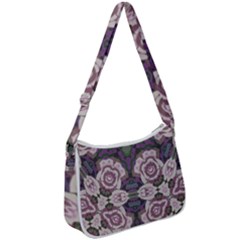 Lilac s  Zip Up Shoulder Bag by LW323