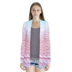 Tropical Ocean Drape Collar Cardigan by gloriasanchez