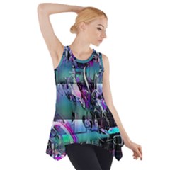 Technophile s Bane Side Drop Tank Tunic by MRNStudios