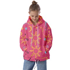 Pattern Mystic Color Kids  Oversized Hoodie by alllovelyideas