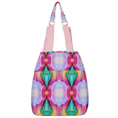 Colorful Abstract Painting E Center Zip Backpack by gloriasanchez