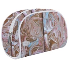 Marbling Collage Make Up Case (medium) by kaleidomarblingart