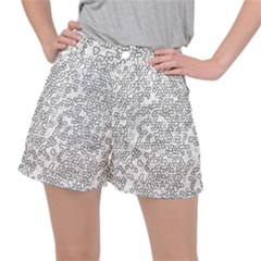 Neon Geometric Pattern Design 2 Ripstop Shorts by dflcprintsclothing