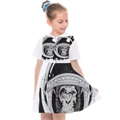 Spacemonkey Kids  Sailor Dress by goljakoff