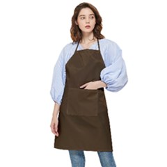 Brunette Brown Pocket Apron by FabChoice