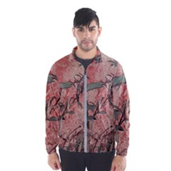 Botanic Grunge Motif Artwork Men s Windbreaker by dflcprintsclothing