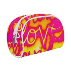 Pop Art Love Graffiti Make Up Case (small) by essentialimage365