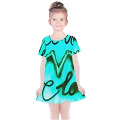  Graffiti Love Kids  Simple Cotton Dress by essentialimage365