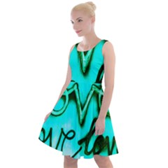  Graffiti Love Knee Length Skater Dress by essentialimage365