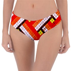 Pop Art Mosaic Reversible Classic Bikini Bottoms by essentialimage365