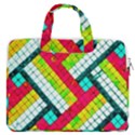 Pop Art Mosaic MacBook Pro Double Pocket Laptop Bag View1