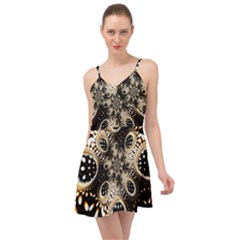 Fractal Jewerly Summer Time Chiffon Dress by Sparkle