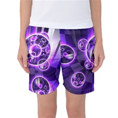 Fractal Illusion Women s Basketball Shorts by Sparkle