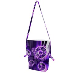 Fractal Illusion Folding Shoulder Bag by Sparkle