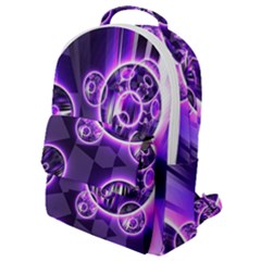 Fractal Illusion Flap Pocket Backpack (small) by Sparkle