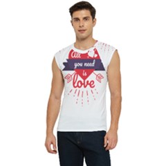 All You Need Is Love Men s Raglan Cap Sleeve Tee by DinzDas