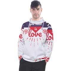 All You Need Is Love Men s Pullover Hoodie by DinzDas