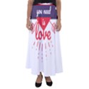 all you need is love Flared Maxi Skirt View1