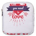 all you need is love Mini Square Pouch View1