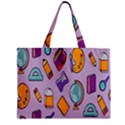 Back To School And Schools Out Kids Pattern Zipper Mini Tote Bag View2