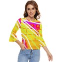 Pop Art Neon Wall Bell Sleeve Top View1