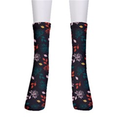 Rose Floral Men s Crew Socks by tmsartbazaar