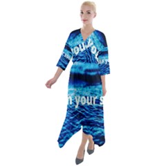 Img 20201226 184753 760 Quarter Sleeve Wrap Front Maxi Dress by Basab896