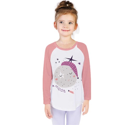 Moon Kids  Long Sleeve Tee by dollshausco