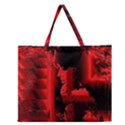 Red Light Zipper Large Tote Bag View1