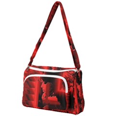 Red Light Front Pocket Crossbody Bag by MRNStudios