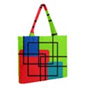 Colorful Rectangle boxes Medium Tote Bag View2