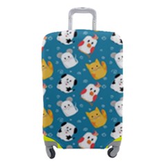 Funny Pets Luggage Cover (small) by SychEva